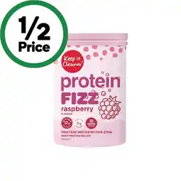 Woolworths Keep It Cleaner Protein Fizz 300g offer