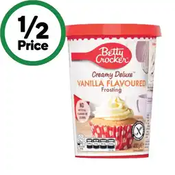 Woolworths Betty Crocker Frosting 400g offer