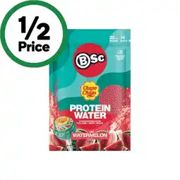 Woolworths BSc Chupa Chups Protein Water 350g offer