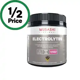 Woolworths Musashi Electrolytes 300g offer