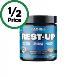 Woolworths Famous Nutrition Rest-Up 160g offer