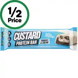 Woolworths Muscle Nation Protein Custard Bar 60g offer