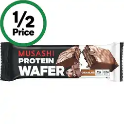 Woolworths Musashi Wafer Protein Bar 40g offer