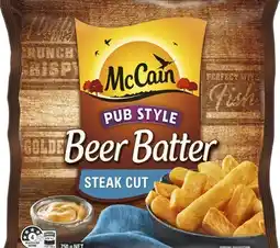 Coles McCain Beer Batter Chips 750g offer