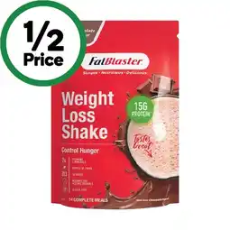 Woolworths Fat Blaster Weight Loss Shake 465g offer