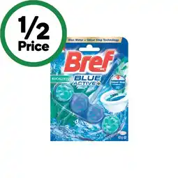 Woolworths Bref Active Toilet Rim Block 50g offer