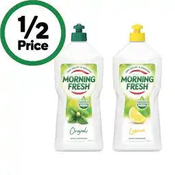 Woolworths Morning Fresh Dishwashing Liquid 900ml offer