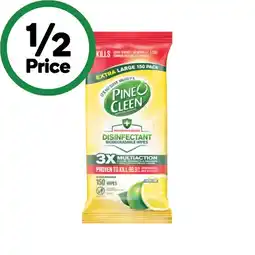 Woolworths Pine O Cleen Disinfectant Wipes Pk 150 offer