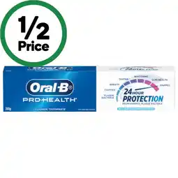 Woolworths Oral-B Pro Health All Around Protect Clean Mint Toothpaste 200g offer