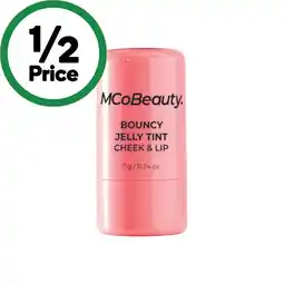 Woolworths MCoBeauty Bouncy Jelly Cheek & Lip Tint 7g offer