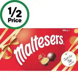 Woolworths Maltesers Gift Box 400g offer