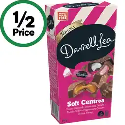 Woolworths Darrell Lea Soft Centres Gift Box 255g offer
