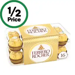 Woolworths Ferrero Rocher 200g Pk 16 offer