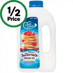 Woolworths White Wings Pancake Shaker and Mix 325-350g offer