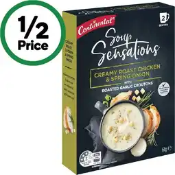 Woolworths Continental Soup Sensations Cup Soup 40-70g offer