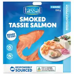 Woolworths Tassal Smoked Salmon 250g offer