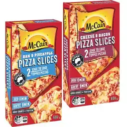 Woolworths McCain Pizza Slices 540-600g offer