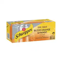 Woolworths Schweppes Infused Mineral Water Varieties 10 x 375ml offer