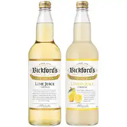 Woolworths Bickfords Cordial 750ml offer