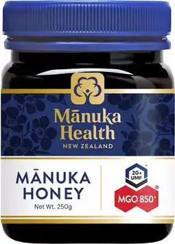 healthylife Manuka Health MGO 850+ UMF20+ Manuka Honey 250g offer
