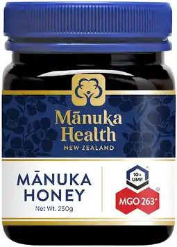 healthylife Manuka Health MGO 263+ UMF 10 Manuka Honey 500g offer