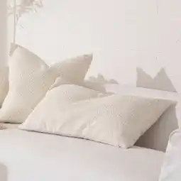 Pillow Talk Ava Bouclé Large Oblong Cushion by M.U.S.E offer