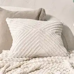Pillow Talk Nadia Embroidered Velvet Cushion by M.U.S.E offer