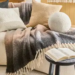 Pillow Talk Zola Ombre Throw by Habitat offer