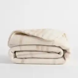Pillow Talk Check 460gsm Australian Wool Blanket by M.U.S.E offer