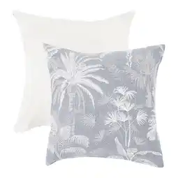Pillow Talk Nova Palm European Pillowcase by Habitat offer