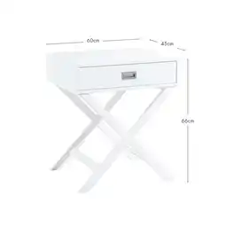 Pillow Talk Braxton Bedside Table by Habitat offer