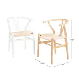 Pillow Talk Replica Wishbone Chair by M.U.S.E offer