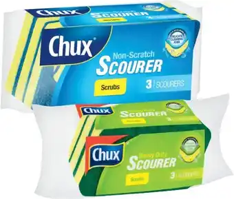 Coles Chux Non Scratch or Heavy Duty Foam Sponge 3 Pack offer