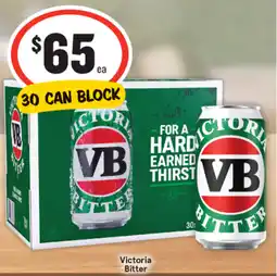 IGA Victoria bitter offer