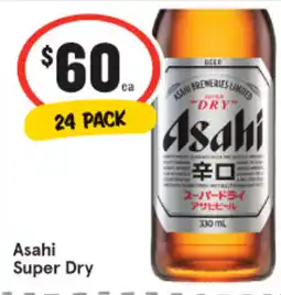 IGA Asahi super dry offer
