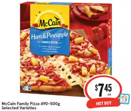 IGA McCain Family Pizza offer