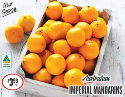 IGA Australian imperial mandarins offer