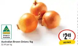 IGA Australian Brown Onions offer