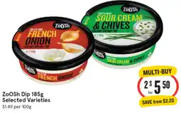 IGA ZooSh Dip offer