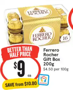 IGA Ferrero Rocher Gift Box offer