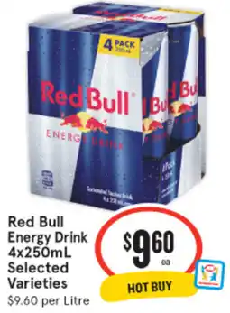 IGA Red Bull Energy Drink offer
