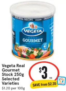 IGA Vegeta Real Gourmet Stock offer