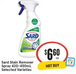 IGA Sard Stain Remover Spray offer