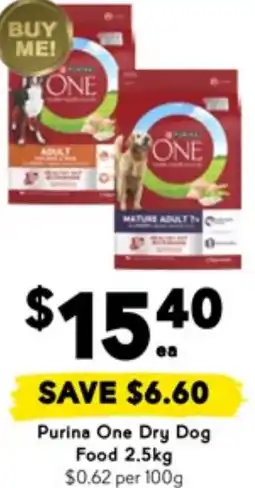 Drakes Purina One Dry Dog Food offer
