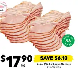 Drakes Local Middle Bacon Rashers offer