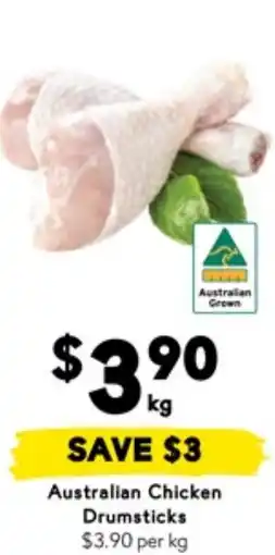 Drakes Australian Chicken Drumsticks offer