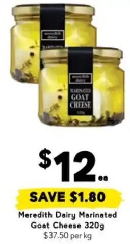 Drakes Meredith Dairy Marinated Goat Cheese offer