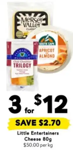 Drakes Little Entertainers Cheese offer