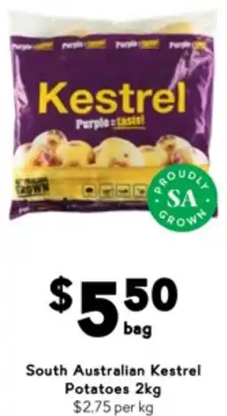 Drakes South Australian Kestrel Potatoes offer