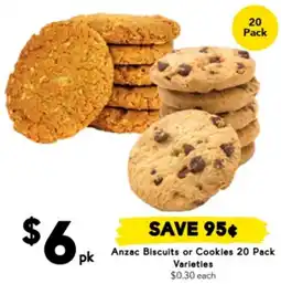 Drakes Anzac Biscuits or Cookies offer